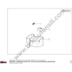 Lavor DAKOTA R2007XP Ricambi - Esploso 13