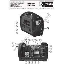 Ricambi Telwin per Saldatrici Inverter Force