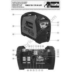 Ricambi Telwin per Saldatrici Inverter Force