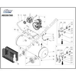Fiac AB200-360 05-2015 Ricambi - Esploso