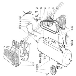 ABAC PRO B5900B 500 CT5.5 Parts - Drawing