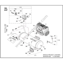 ABAC Montecarlo OS20P Parts - Drawing 2