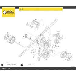 Annovi Reverberi DTS 5K 14950 Ricambi - Esploso Carrello