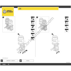 Annovi Reverberi DTS - 5K - 14950 Parts - Pump Drawing