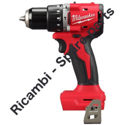 Milwaukee M18BLPDRC Trapano Percussione Ricambi