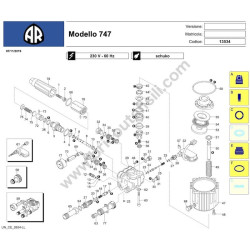 Tubo per Idropulitrice Annovi & Reverberi Blu Clean 142