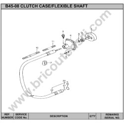 Ricambi Hitachi per Decespugliatore CG47EF-L