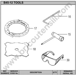 Ricambi Hitachi per Decespugliatore CG47EF-L