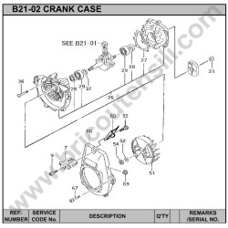 Ricambi Hitachi per Decespugliatore CG40EK-LP