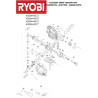 RYOBI RJS720G Jigsaw Parts - Drawing