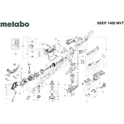 Metabo SSEP 1400 MVT Ricambi