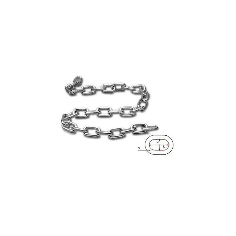 Galvanized Chain Genovese