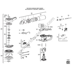 Milwaukee ROS150E-2 Parts - Drawing