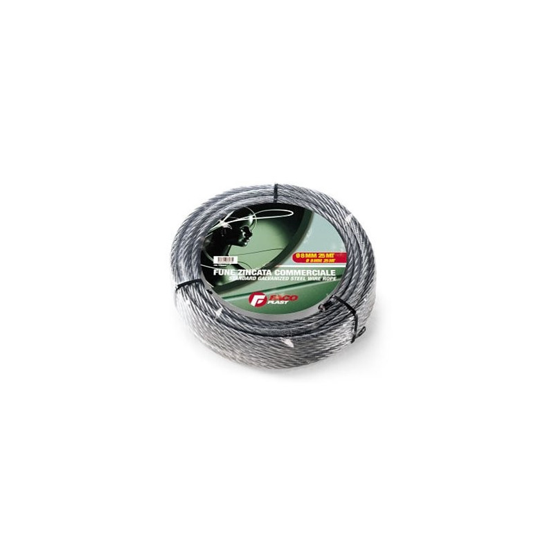 Galvanized steel wire rope for commercial Winches