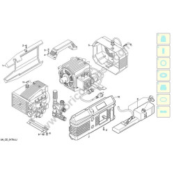 AR Farmer's Division Parts for Pressure Washer BLITZ 8.13 - 8740 - Drawing