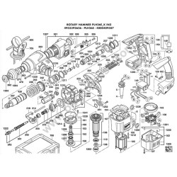 Milwaukee PLH26E Tassellatore Ricambi - Esploso