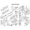 Milwaukee K500S Demolition Hammer Parts - Drawing