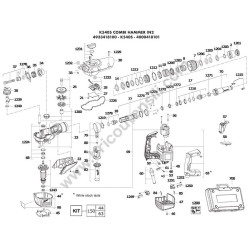 AEG BS18SBL2-202C Trapano Avvitatore IN2 Ricambi