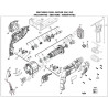 AEG Percussion Drill SBE750RES Parts - Drawing