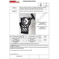 Ricambi Makita per Lucidatrici