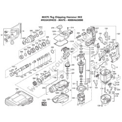 AEG BS18SBL2-202C Trapano Avvitatore IN2 Ricambi