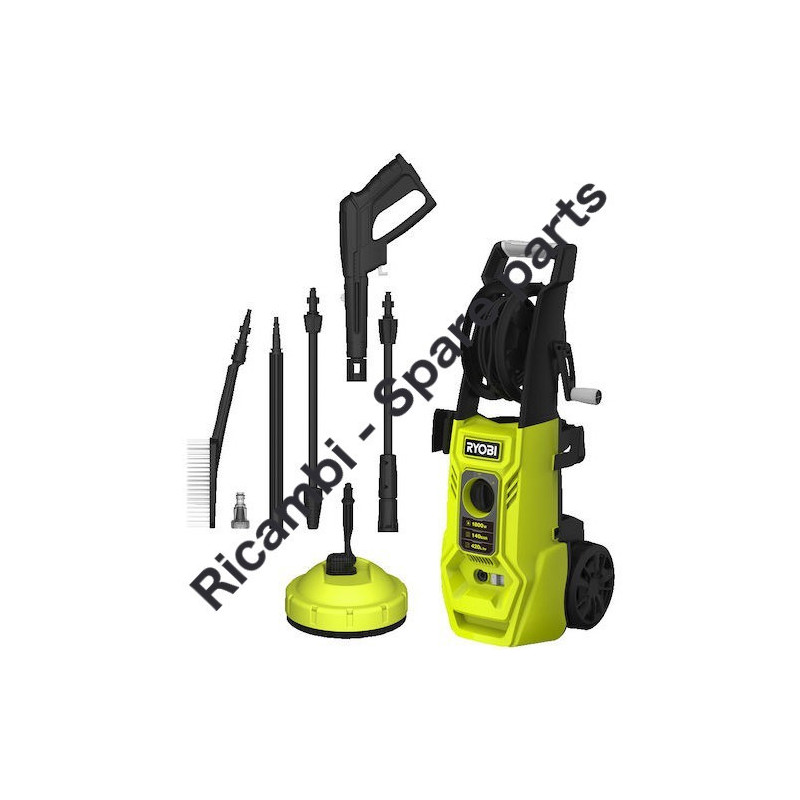 RYOBI RY140PWA Idropuitrice Ricambi