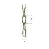 Decorative Chain ideal for Suspendend Lights mod. twisted