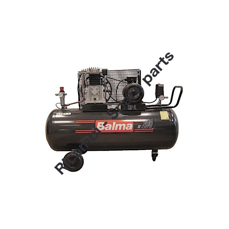 BALMA Air Compressor NS 29S/200 FT 4 V400 Parts