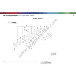 Bosch Ricambi per Troncatrice GCM 18V-216 - Esploso 2