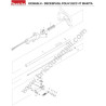 Makita EX2650LH 4-stroke Brushcutter Parts - Drawing