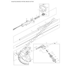 Makita Decespugliatore EM2650LH Ricambi - Esploso