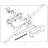 Makita EM2650LH 4-stroke Brushcutter Parts - Drawing 1