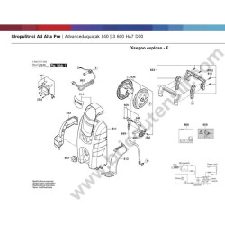 Ricambi Bosch per Trapani Avvitatori a Batteria GSR 10,8 V-LI-2