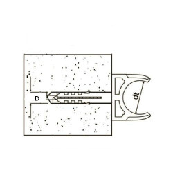 Nylon Collar for pipes and cables