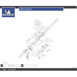 Michelin Pressure Washer MPX200HD Parts - Drawing 3