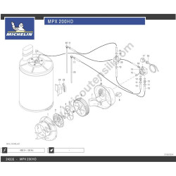 Michelin Pressure Washer MPX200HD Parts - Drawing 5