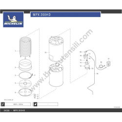 Michelin Pressure Washer MPX200HD Parts - Drawing 6