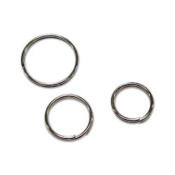 Steel rings for keys