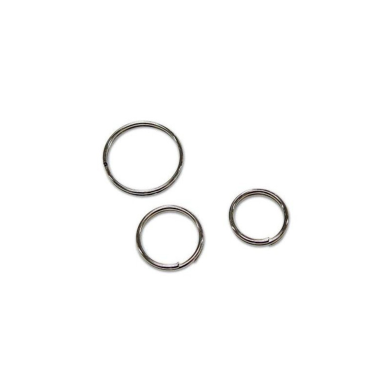 Steel rings for keys