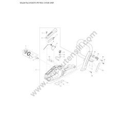 Makita EA3501S Spare Parts - Drawing
