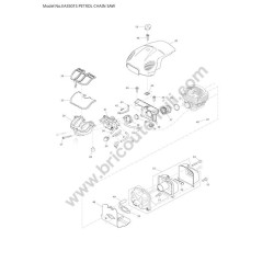 Makita EA3501S Spare Parts - Drawing 1