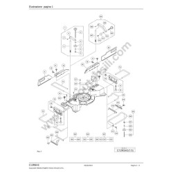 Ricambi Hitachi per Troncatrice C12RSH3 - Esploso