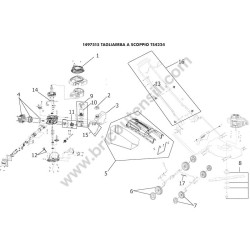 Valex Ricambi per Rasaerba TS4224 - Esploso