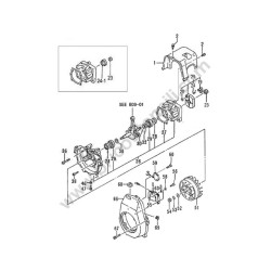 Tanaka Spare Parts for Brush Cutter TBC-500 - Drawing 2