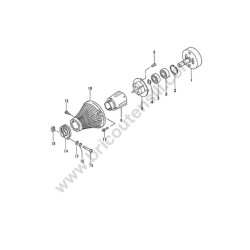 Tanaka Spare Parts for Brush Cutter TBC-500 - Drawing 6