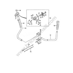 Tanaka Spare Parts for Brush Cutter TBC-500 - Drawing 7