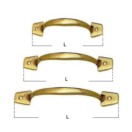 Maniglia in Ottone per Cassetti