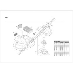 Ricambi Flex per Aspiratore VC 35 L MC - Esploso 2