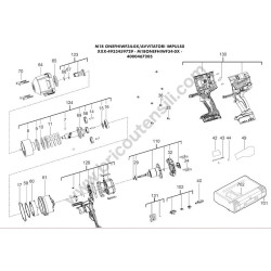 Milwaukee ONEFHIWF34-0X Parts Drawing