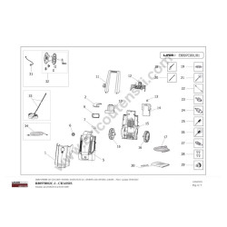 Lavor Pressure Cleaner Prime 165 Parts Chassis Parts Diagram